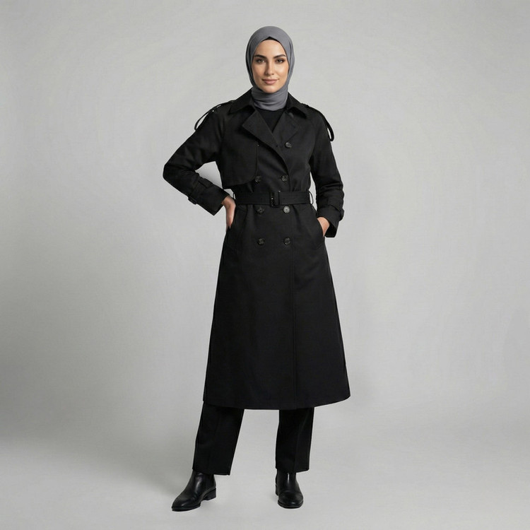 بارانی زنانه مدل ماناد کد 2443