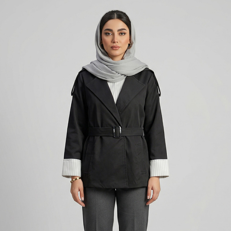 بارانی زنانه مدل فریناز کد 2403