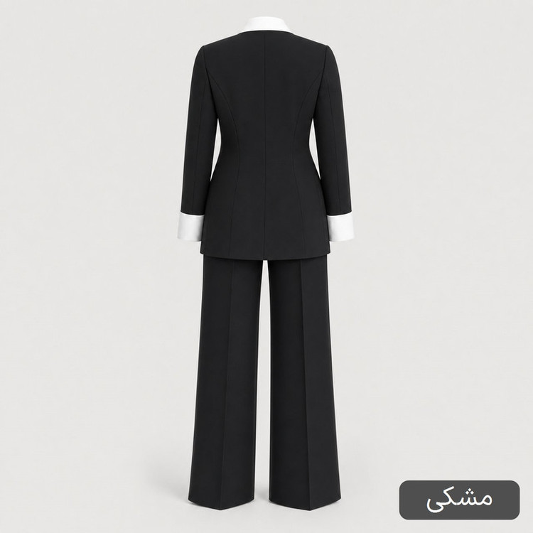 کت و شلوار زنانه مدل نگارشید کد 2605