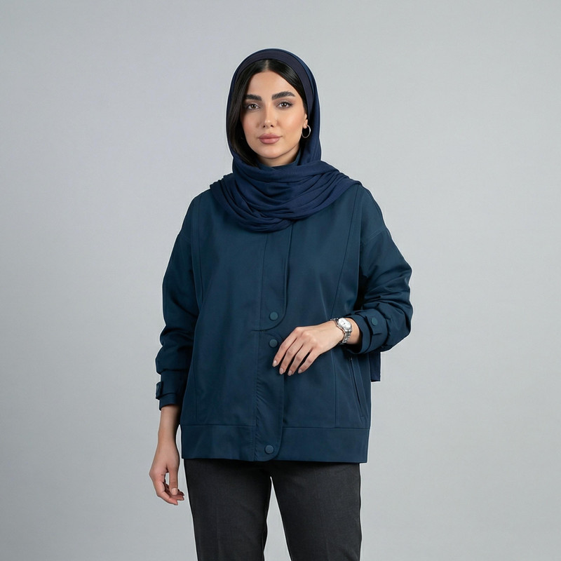 کت زنانه مدل شانلی کد 2371