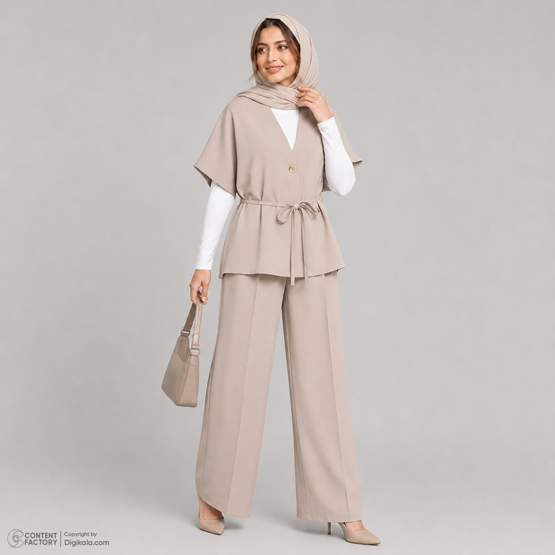 ست جلیقه و شلوار زنانه مدل نینا کد 2577