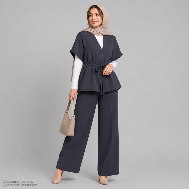 ست جلیقه و شلوار زنانه مدل نینا کد 2577