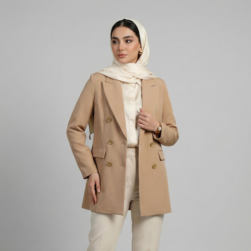 مانتو کتی زنانه مدل شانار کد 134801