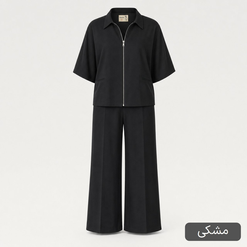 ست شومیز و شلوار زنانه مدل آوانه کد 2698