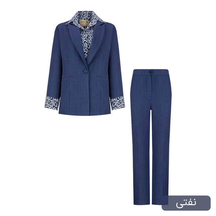 ست 3 تکه لباس رسمی زنانه مدل باوان کد 2553