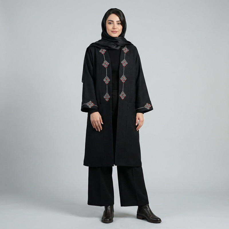 مانتو زنانه مدل شهراد کد 228601