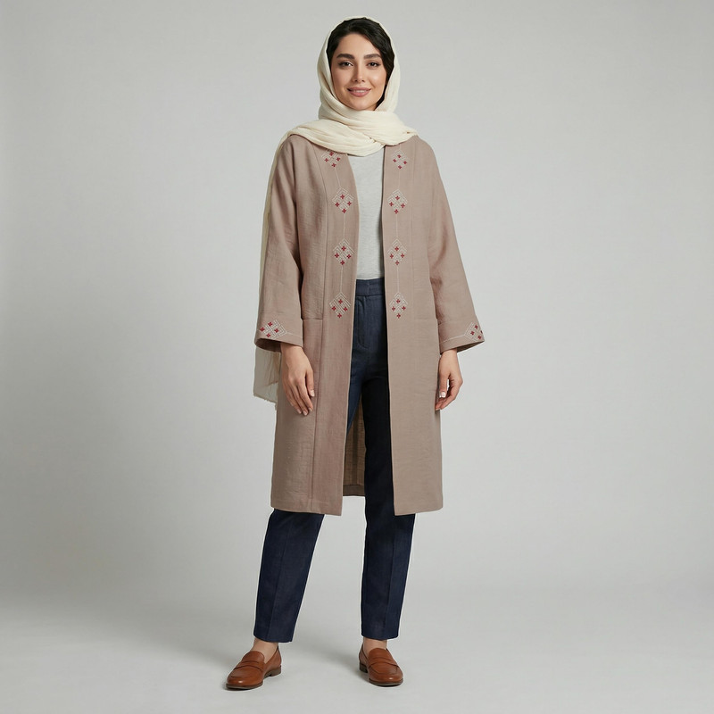 مانتو زنانه مدل شهراد کد 228601