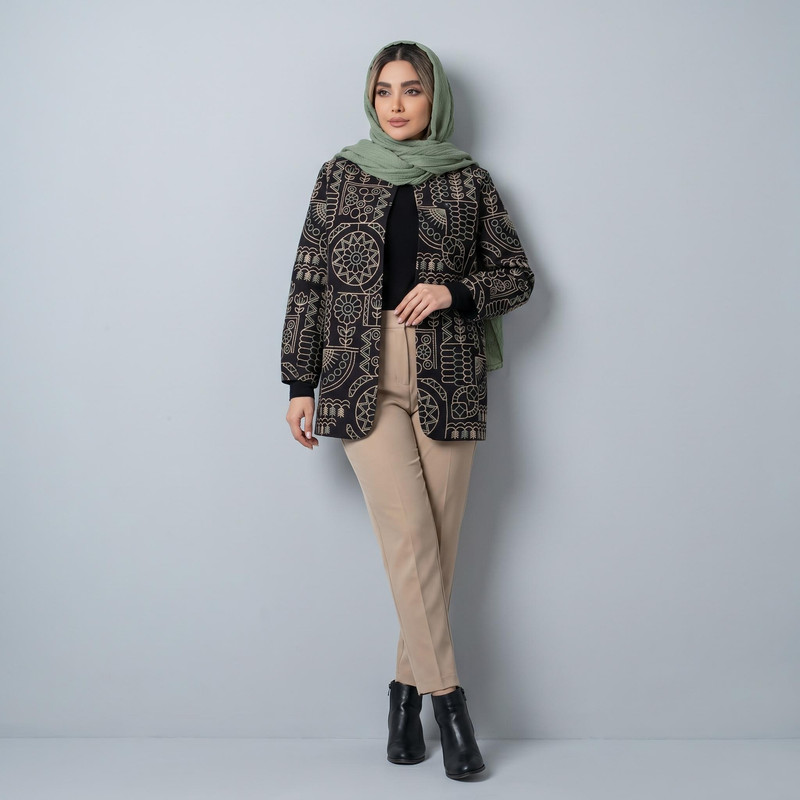 مانتو زنانه مدل ژانین کد 207201