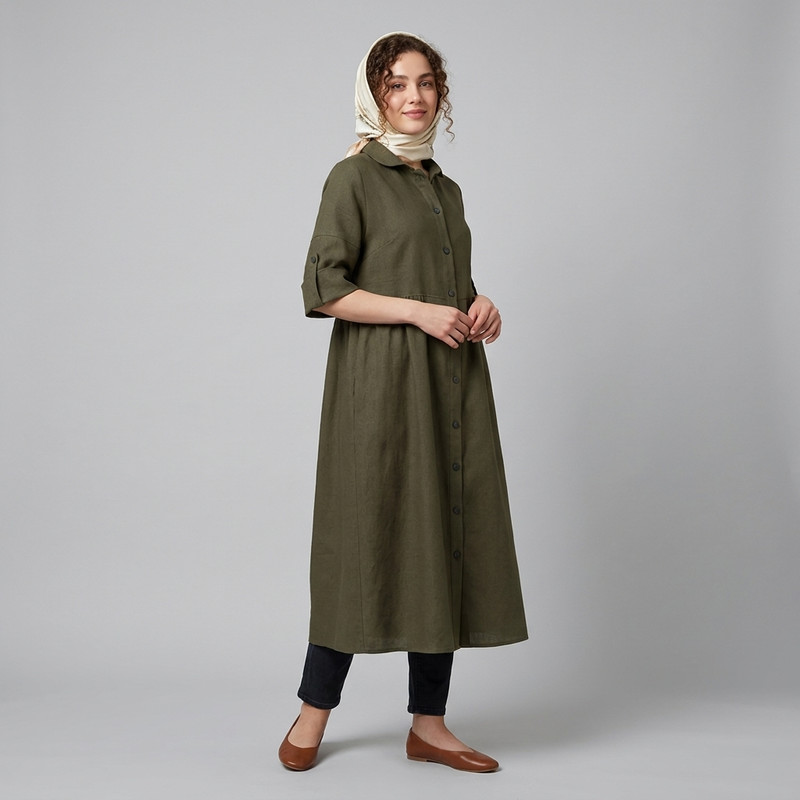 مانتو زنانه مدل کارلی کد 2701