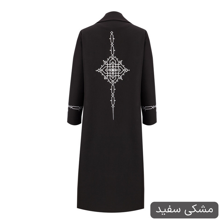 مانتو زیر زانو زنانه مدل دیما کد 2617