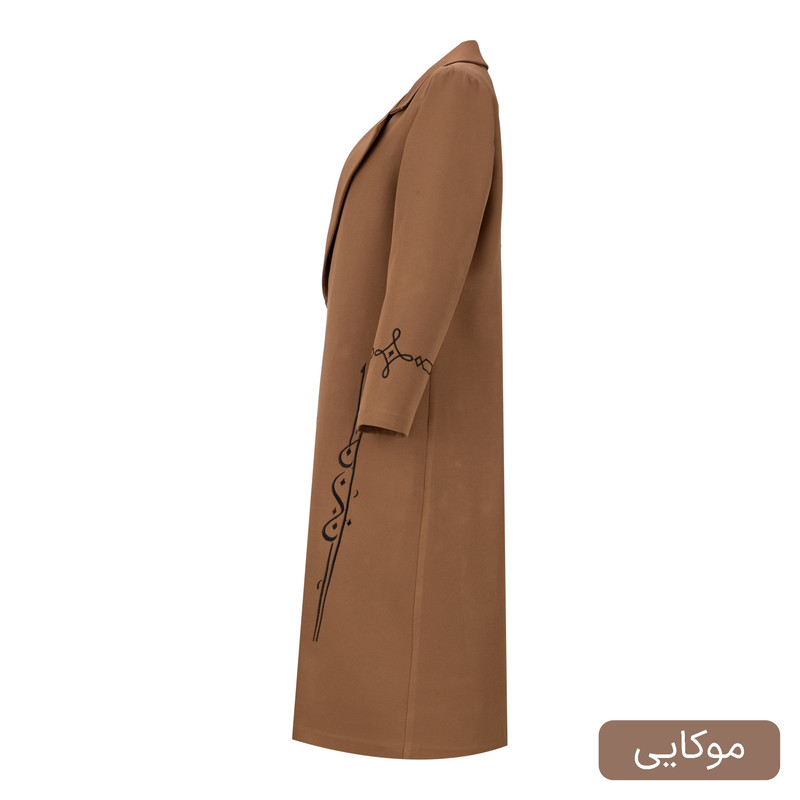 مانتو زیر زانو زنانه مدل دیما کد 2617