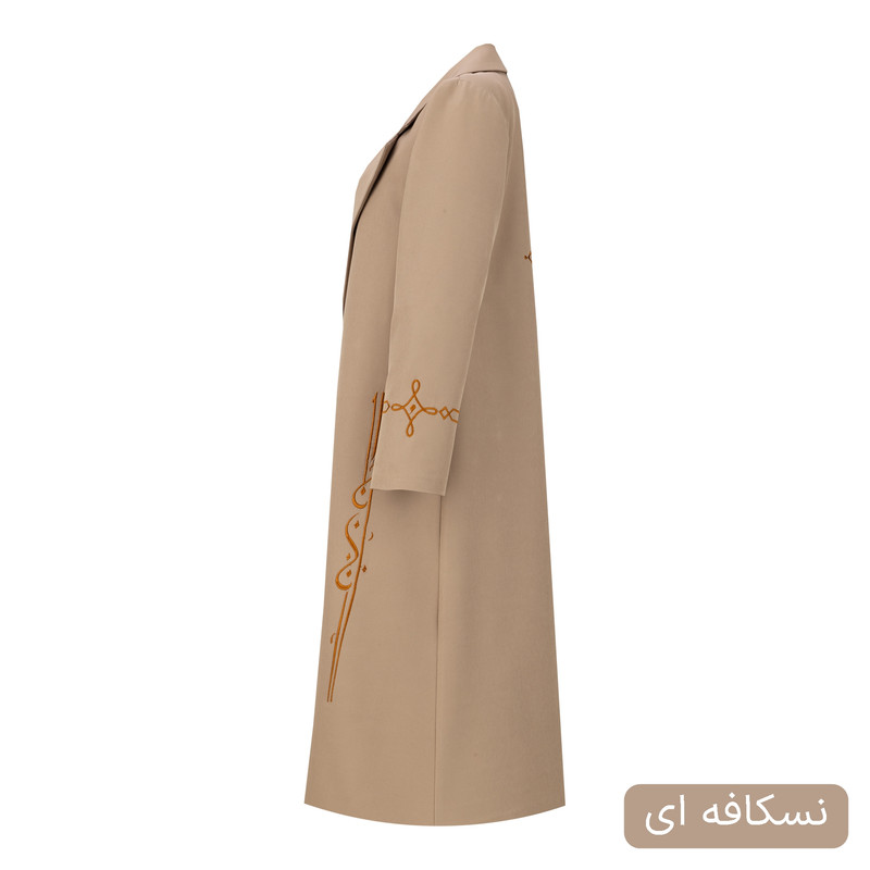 مانتو زیر زانو زنانه مدل دیما کد 2617