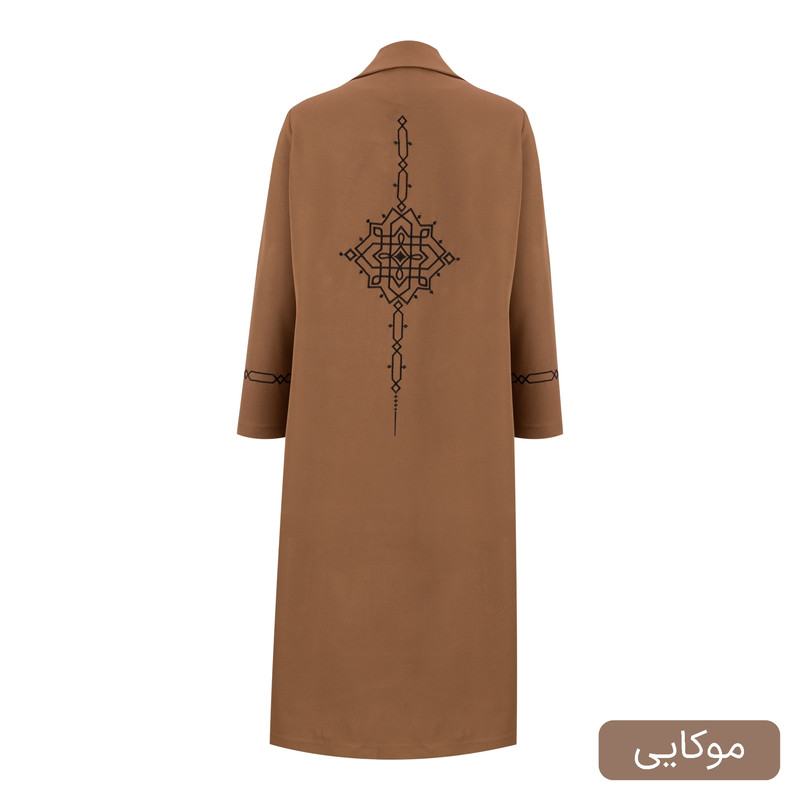 مانتو زیر زانو زنانه مدل دیما کد 2617