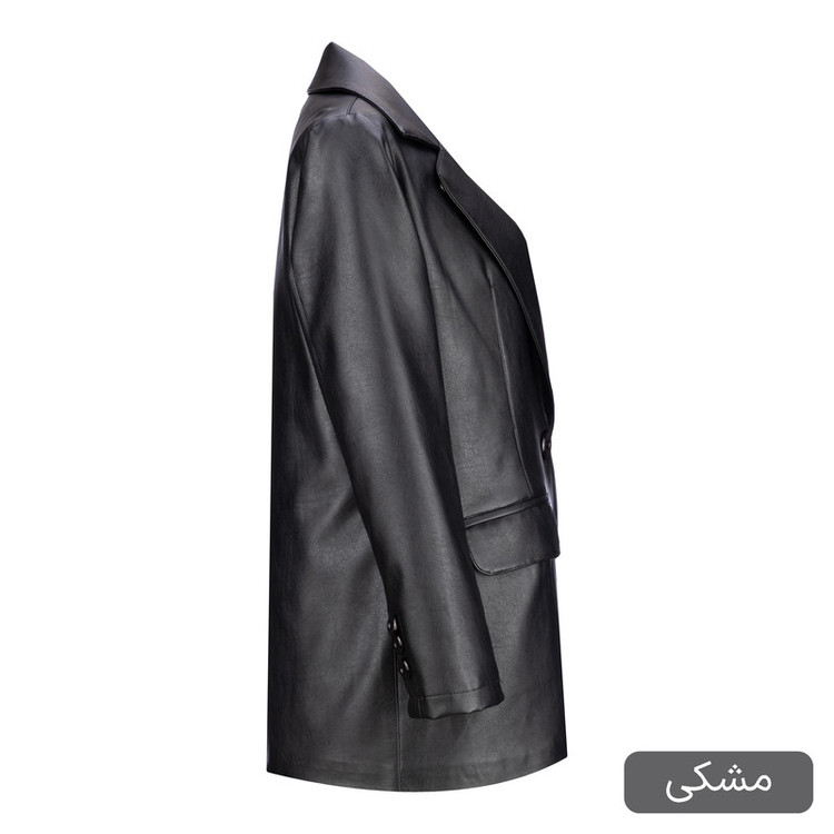 کت چرم زنانه مدل بهسام کد 2384
