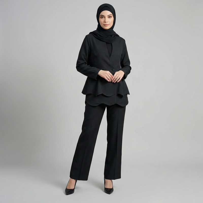 ست کت و شلوار زنانه مدل بهارک کد 214501