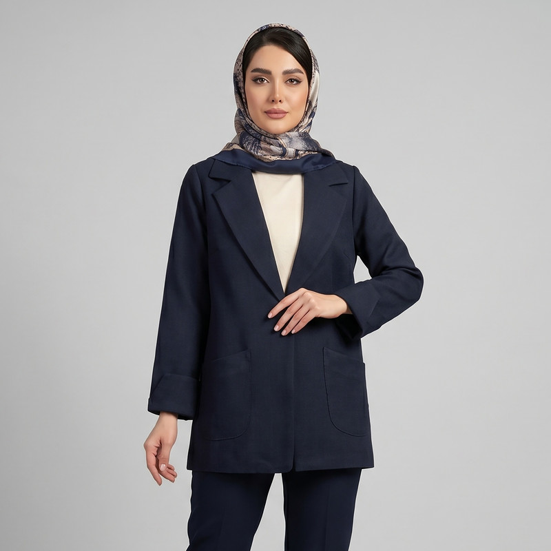 مانتو کتی زنانه مدل ماهوش کد 2583