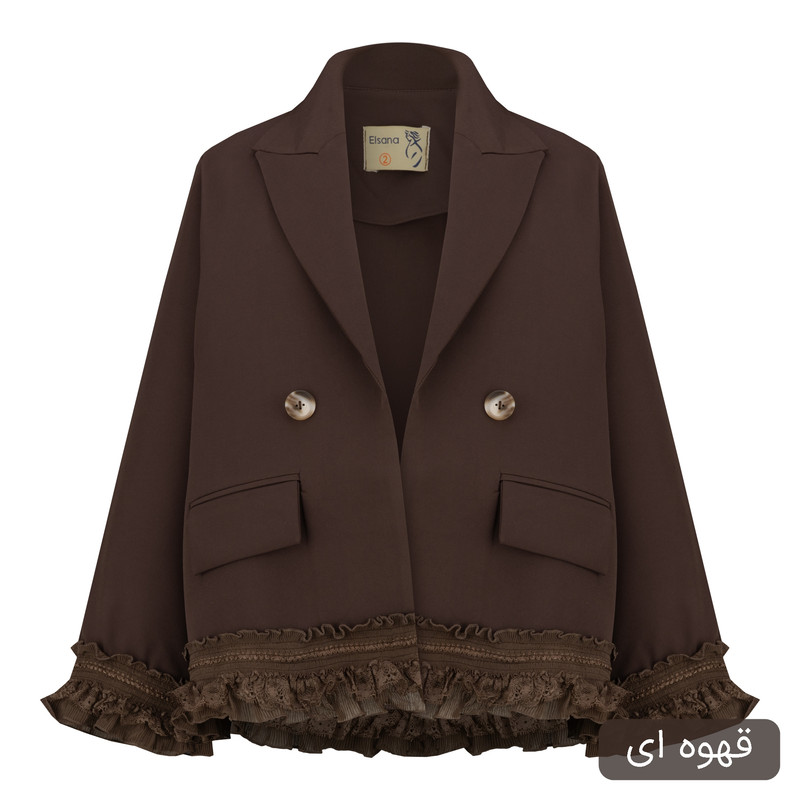 کت رسمی زنانه مدل نقشین کد 2501