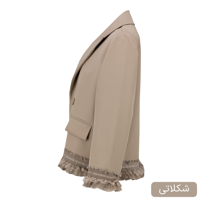 کت رسمی زنانه مدل نقشین کد 2501