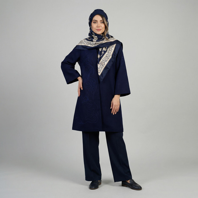مانتو زنانه مدل تینوش کد 216204