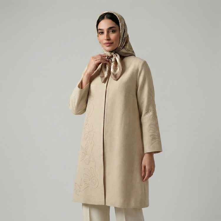 مانتو زنانه مدل تینوش کد 216204