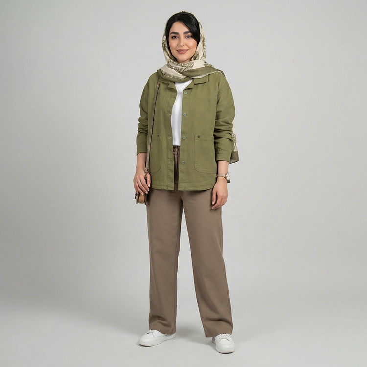 کراپ کت زنانه مدل آیریک کد 2436