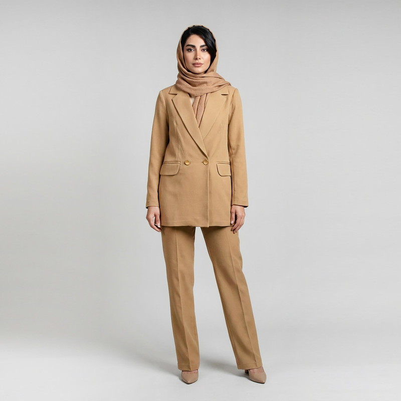 مانتو و شلوار زنانه مدل تیادا کد 207001