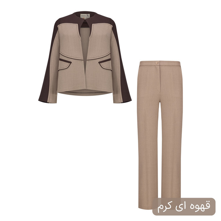 ست کت و شلوار رسمی زنانه مدل بهارین کد 2559