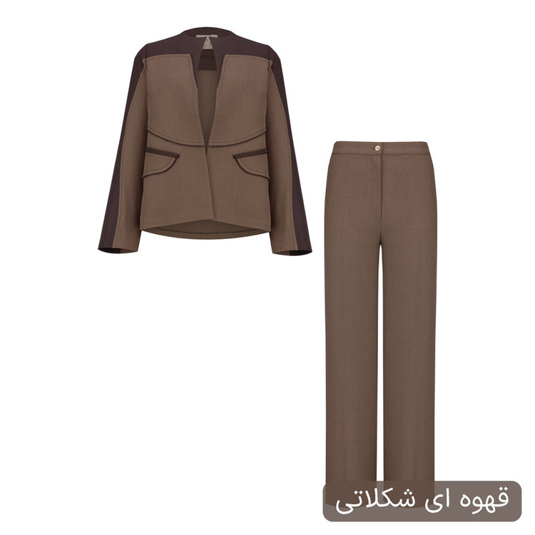 ست کت و شلوار رسمی زنانه مدل بهارین کد 2559