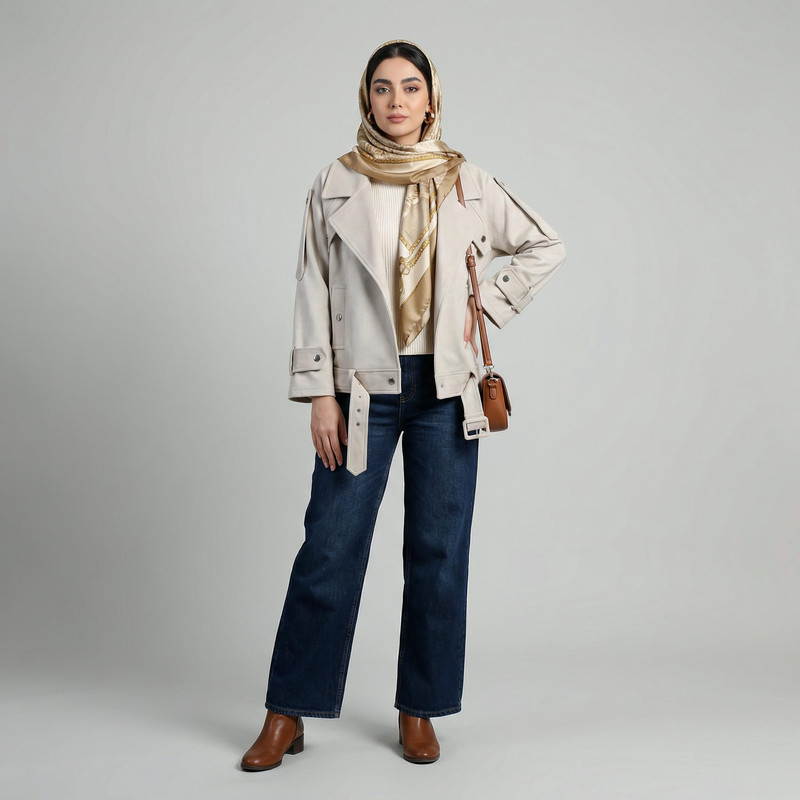 کت زنانه مدل شادلین کد 2412