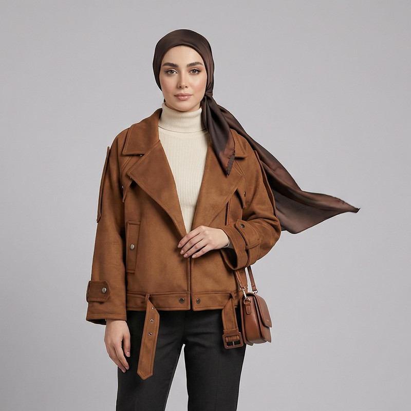 کت زنانه مدل شادلین کد 2412