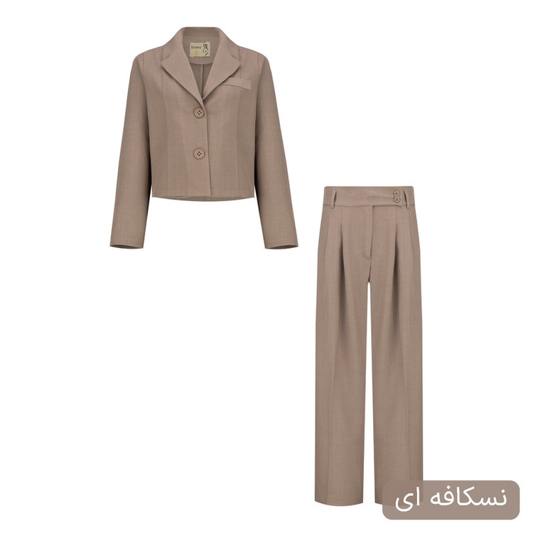ست کت و شلوار رسمی زنانه مدل آدریان کد 2485