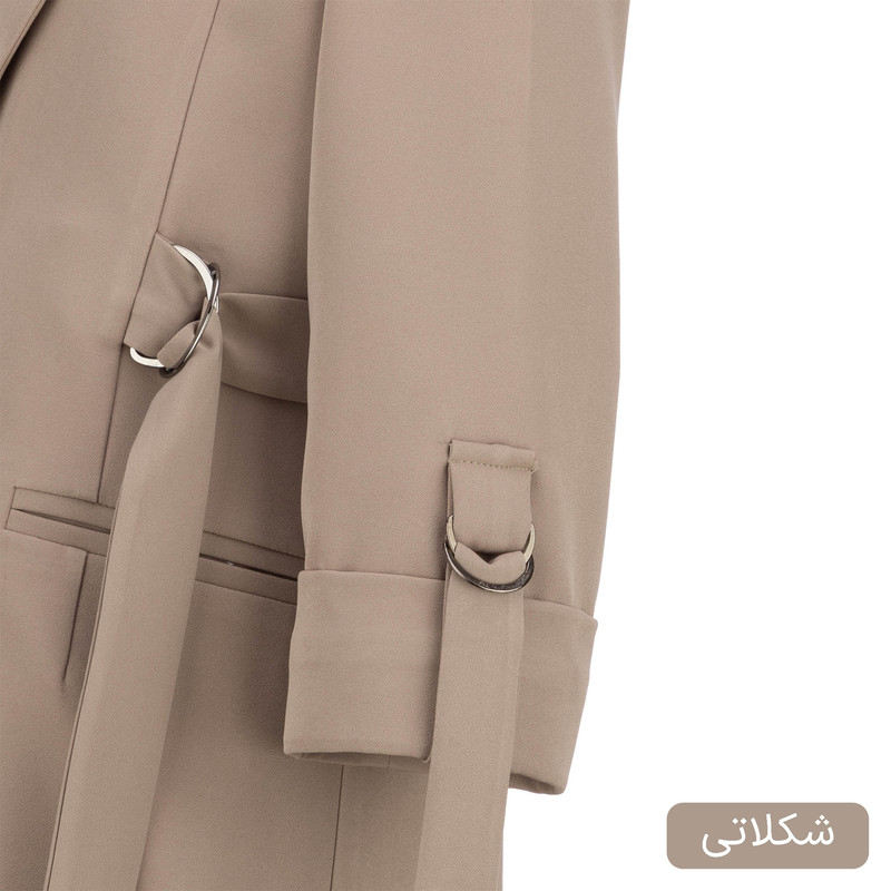 ست کت و شلوار رسمی زنانه مدل آسمانه کد 2487