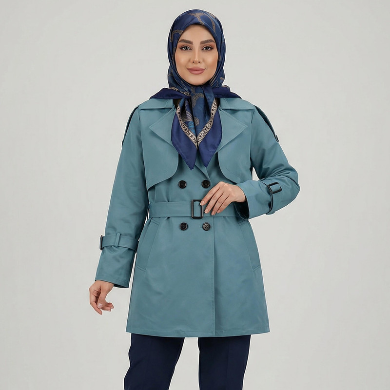 بارانی زنانه مدل نیکدل کد 2303