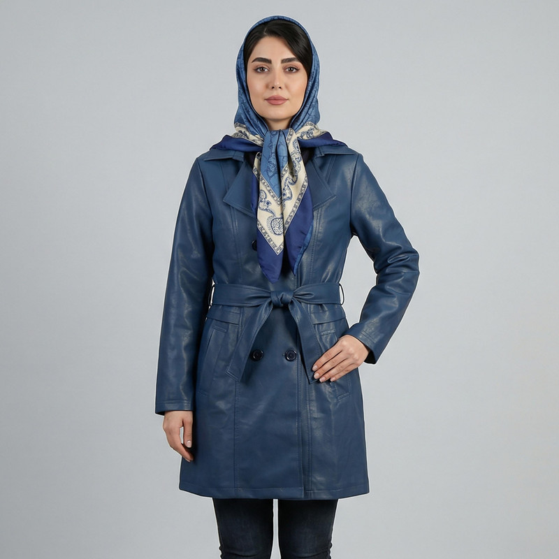 کت چرم زنانه مدل سالیز کد 234301