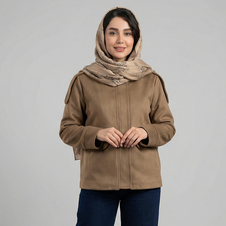 پالتو زنانه مدل هیژا کد 2391