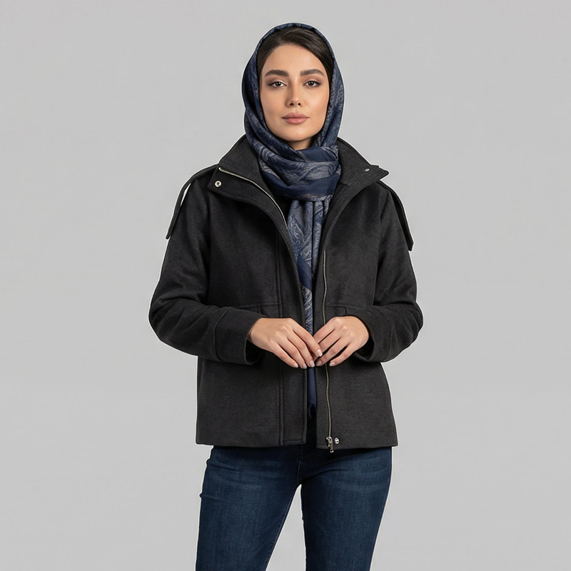 پالتو زنانه مدل هیژا کد 2391