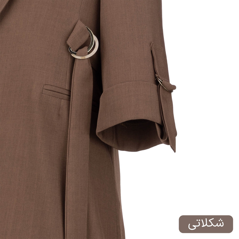 مانتو زیر زانو زنانه مدل آیرال کد 2562