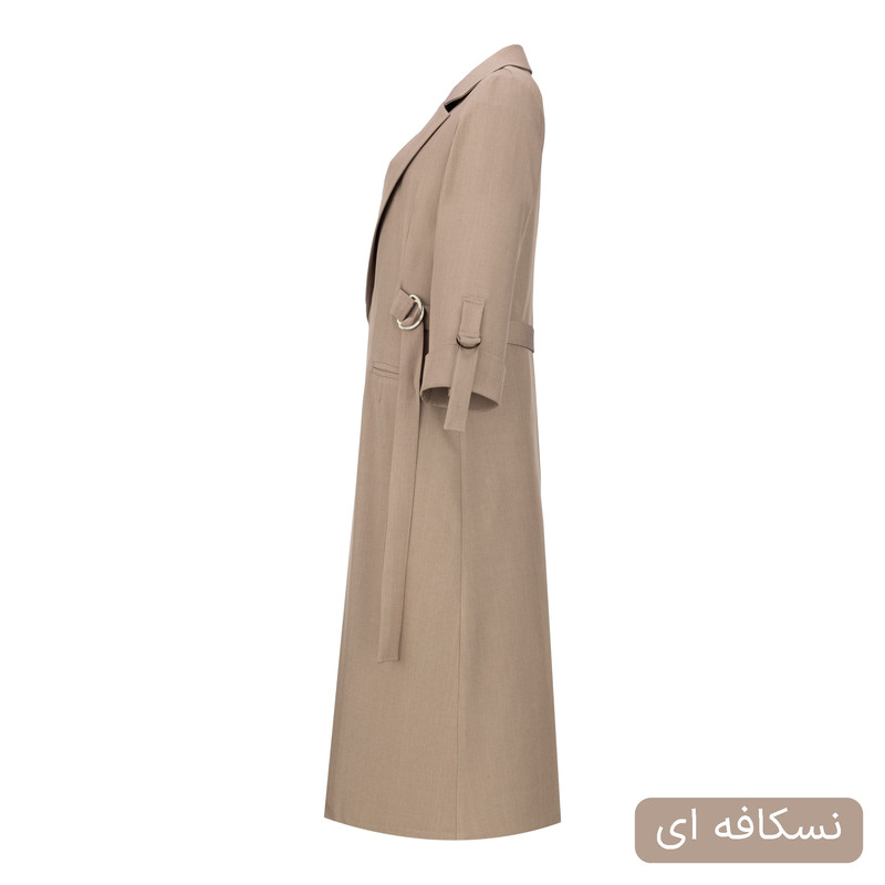 مانتو زیر زانو زنانه مدل آیرال کد 2562