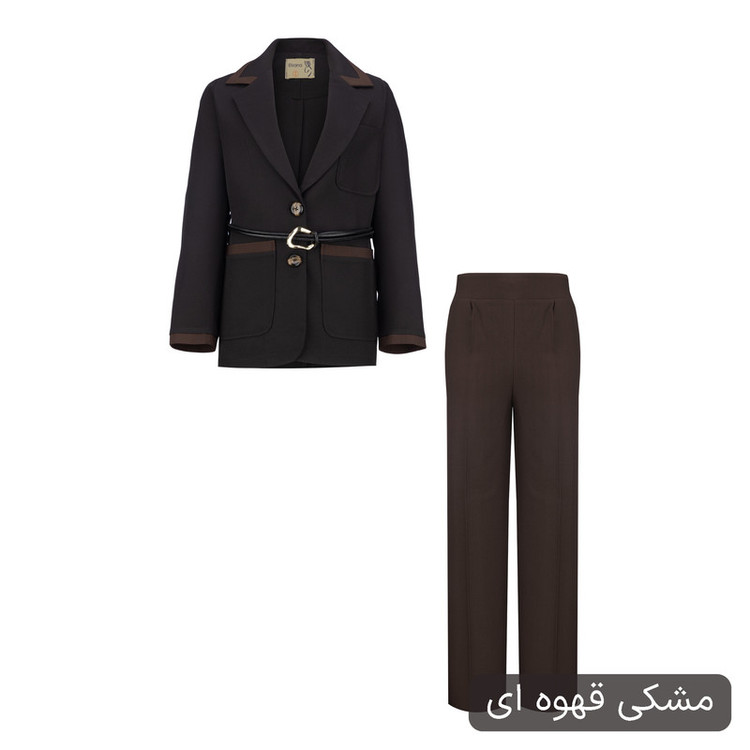 ست کت و شلوار رسمی زنانه مدل هالین کد 2480