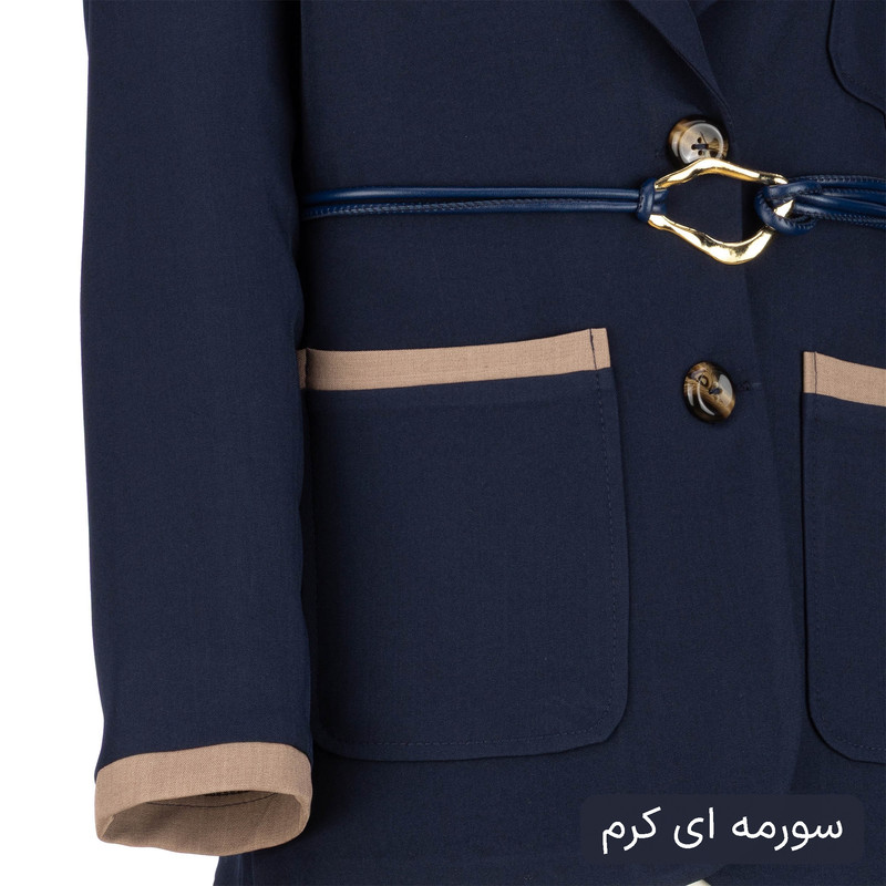 ست کت و شلوار رسمی زنانه مدل هالین کد 2480