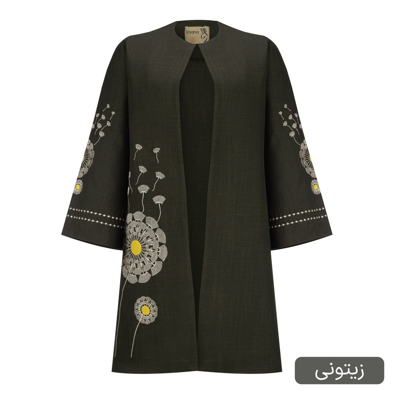 مانتو زیر زانو زنانه مدل پریسان کد 2503