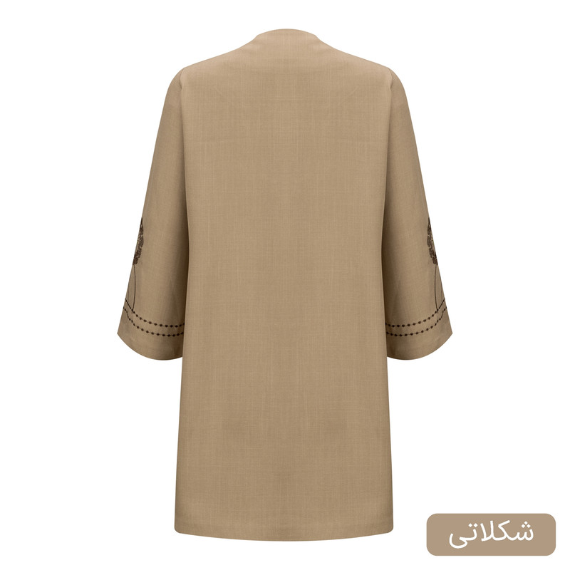 مانتو زیر زانو زنانه مدل پریسان کد 2503