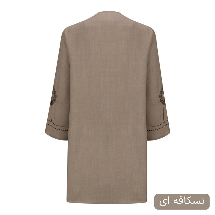 مانتو زیر زانو زنانه مدل پریسان کد 2503