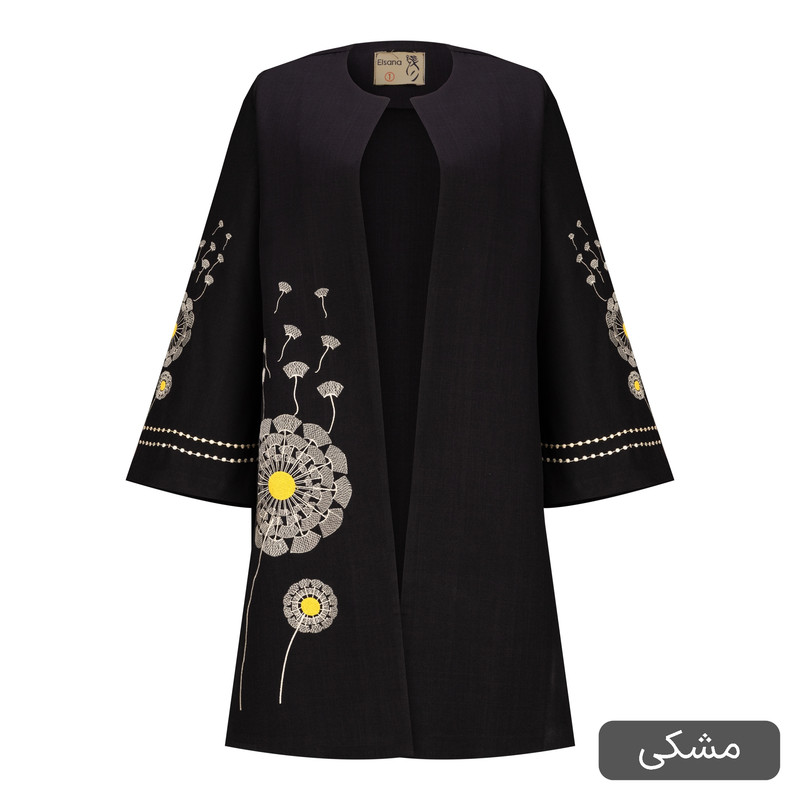 مانتو زیر زانو زنانه مدل پریسان کد 2503