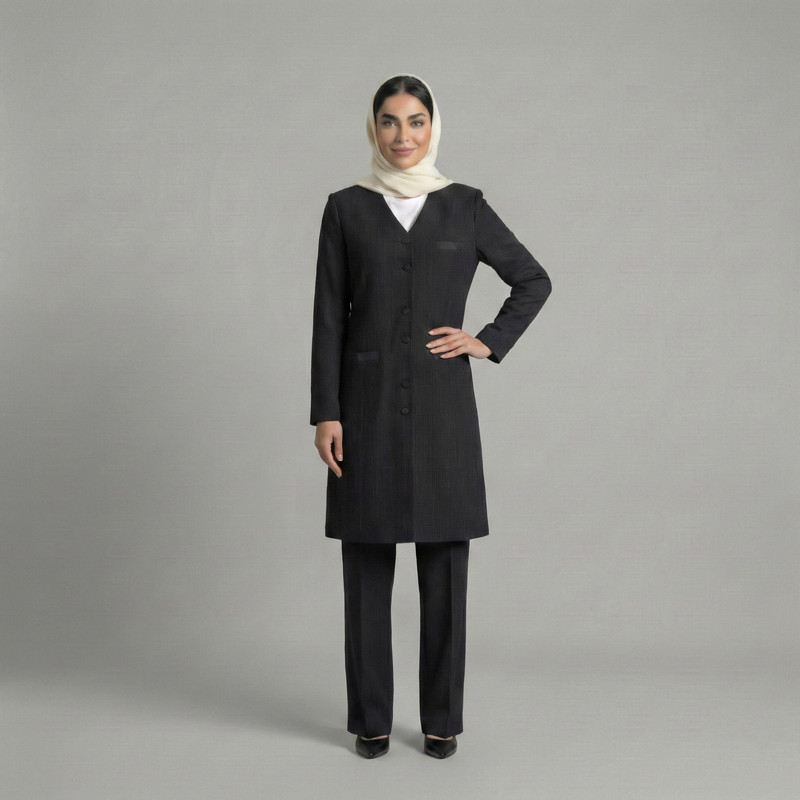 مانتو و شلوار زنانه مدل کرشمه کد 155675