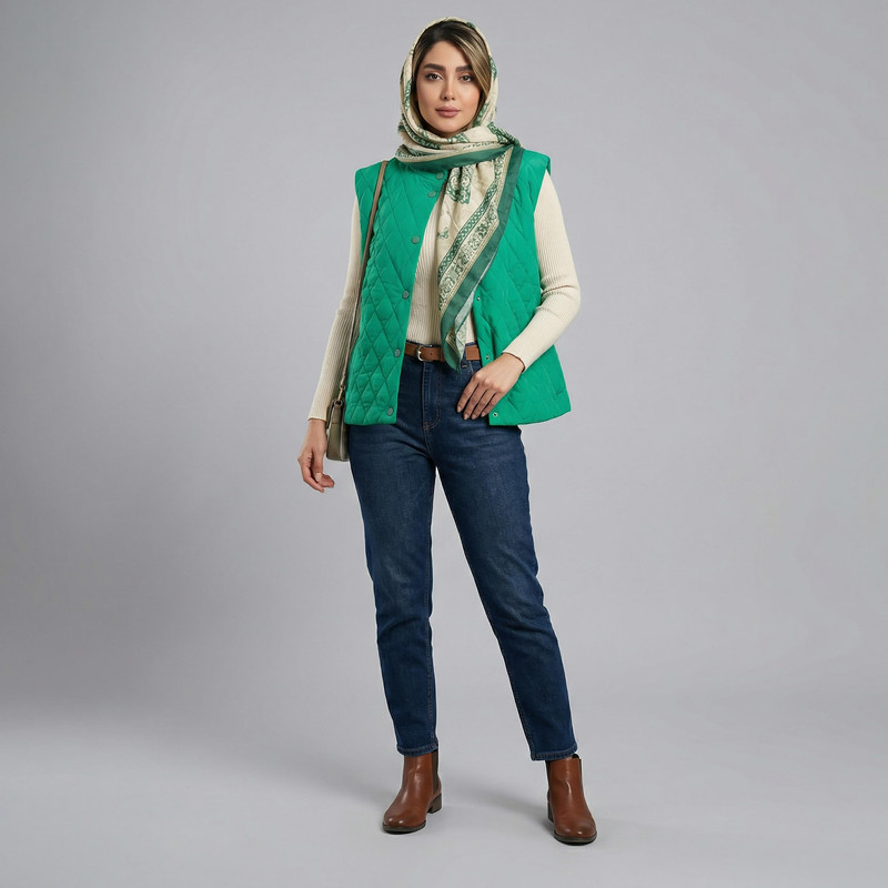 پافر زنانه مدل تیوانا کد 2378