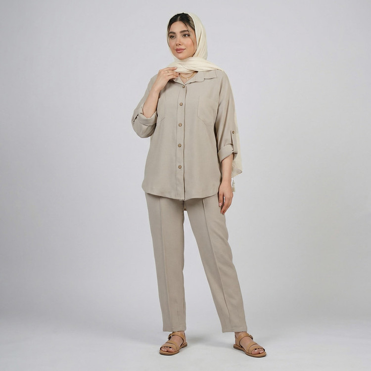 مانتو و شلوار زنانه مدل وندا کد 186079