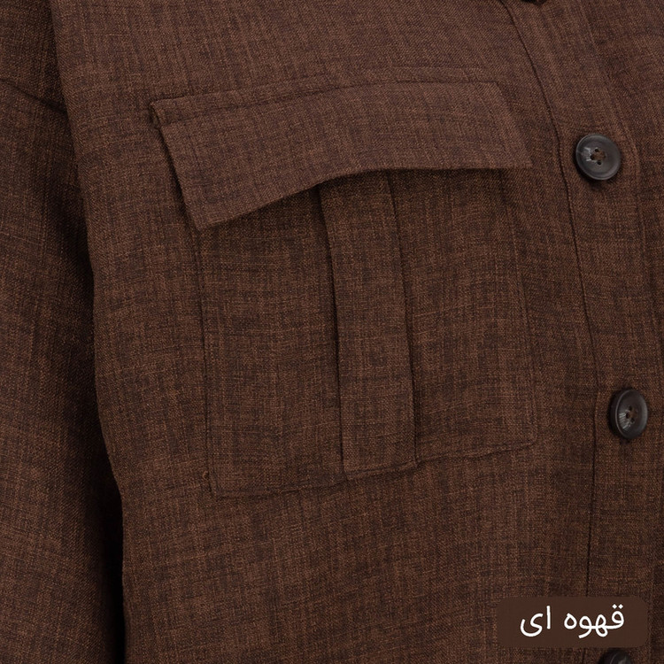 ست شومیز و شلوار زنانه مدل دلگون کد 2474