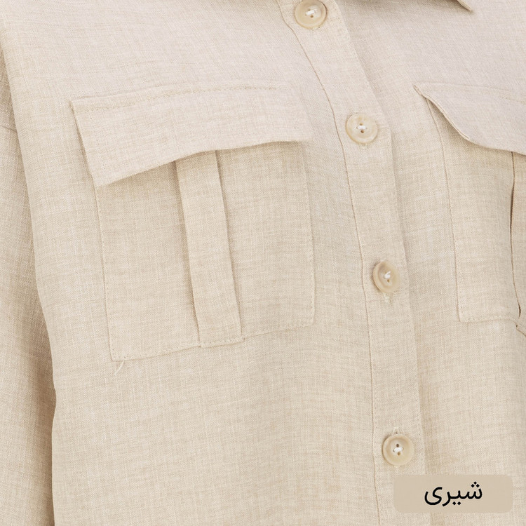 ست شومیز و شلوار زنانه مدل دلگون کد 2474