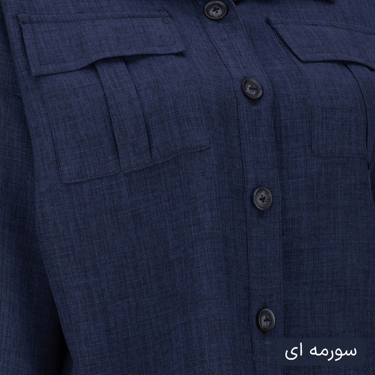 ست شومیز و شلوار زنانه مدل دلگون کد 2474